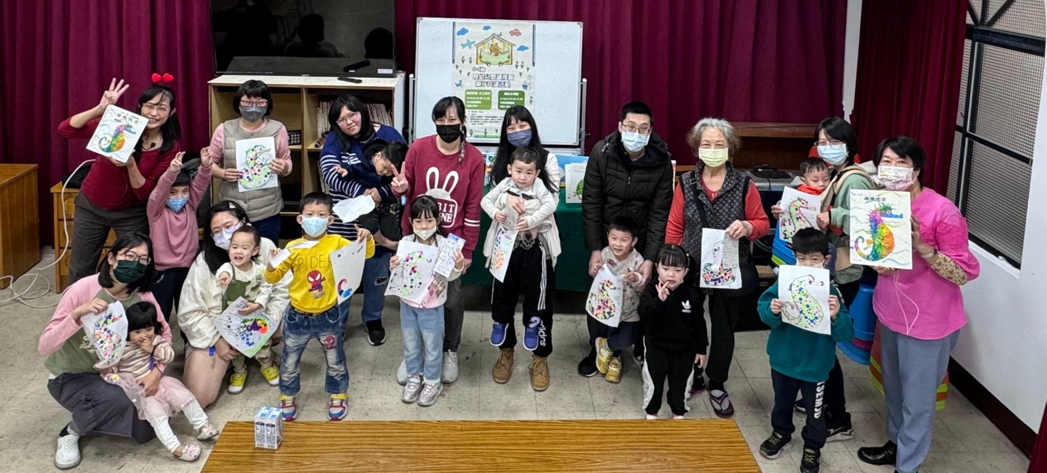 113年3月16日-中山分館-0-5歲嬰幼兒閱讀推廣活動-為我們家 分工合作