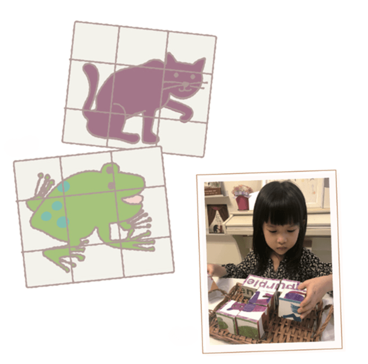 動物拼圖遊戲